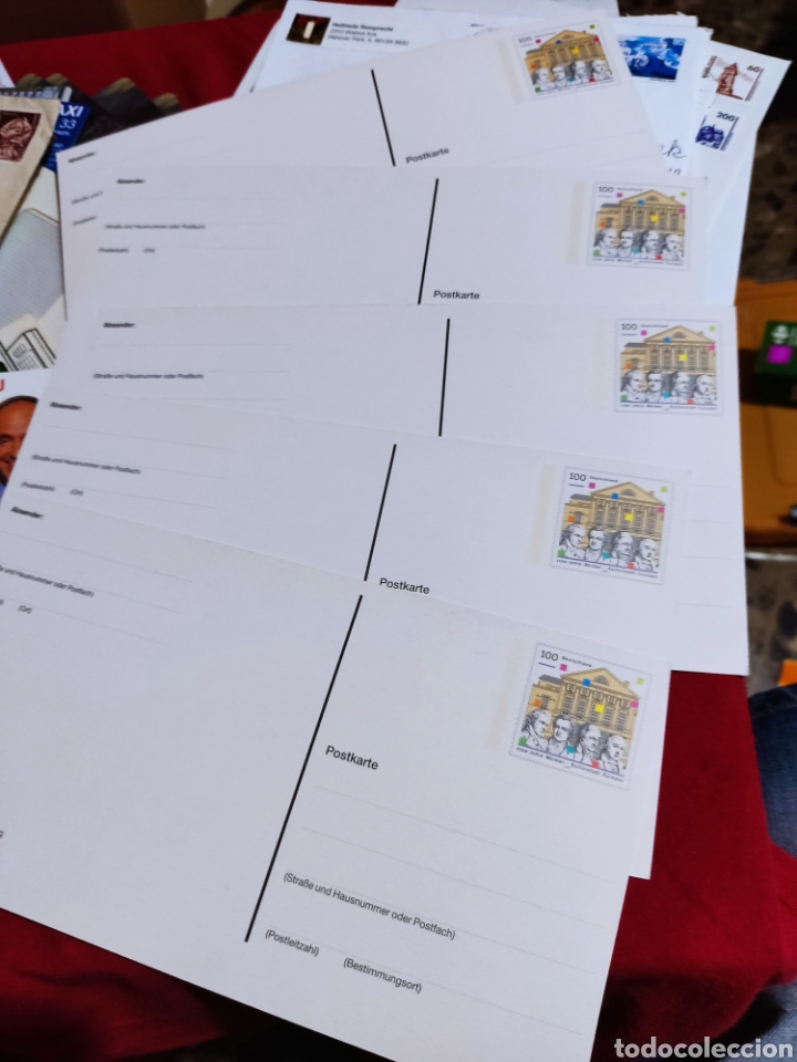 Sellos: 5 targeta postal Alemania 2000 espacio - Foto 4