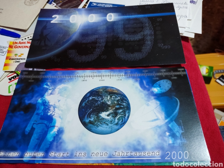 Sellos: 5 targeta postal Alemania 2000 espacio - Foto 1