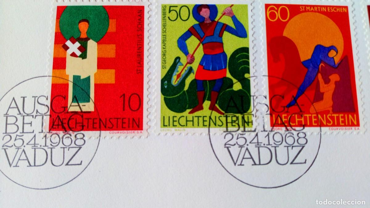 Sellos: LIECHTENSTEIN 1968, SPD - Foto 2
