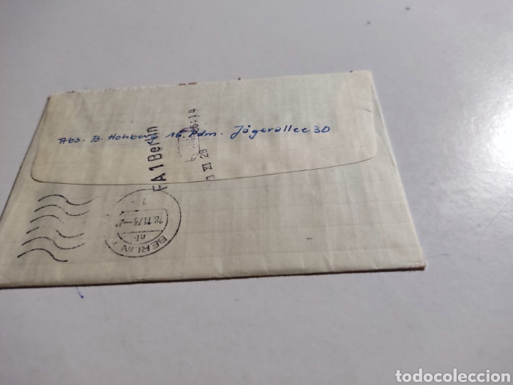 Sellos: Sobre circulado sellos DDR - Foto 2