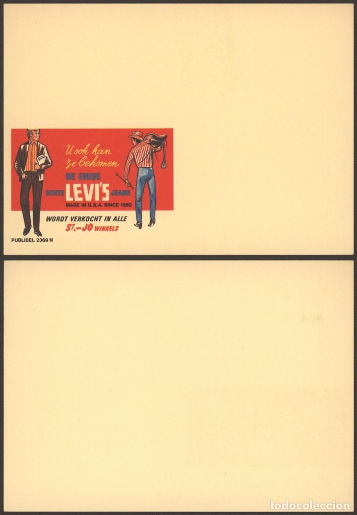 Sellos: BELGICA BELGIUM PUBLIBEL SPECIMEN SIN IMPRIMIR SELLO 2369F LEVIS JEANS TEXTIL ROPA
