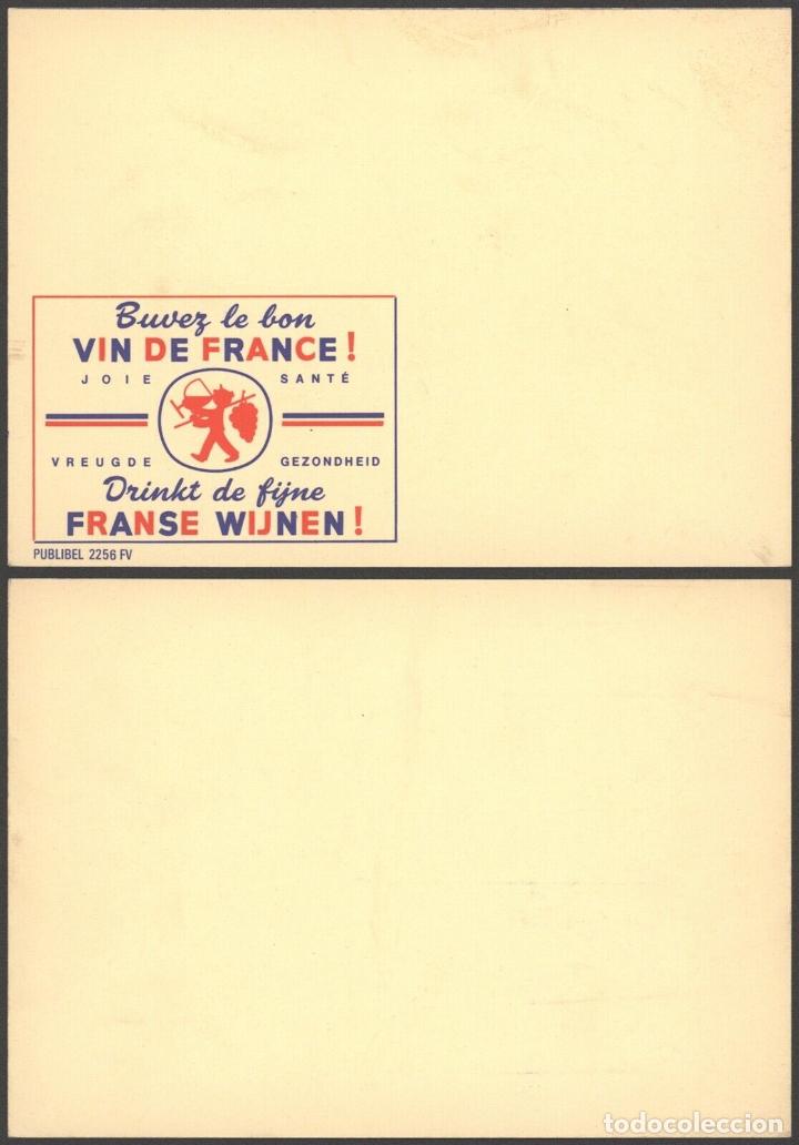 Sellos: BELGICA BELGIUM PUBLIBEL SPECIMEN SIN IMPRIMIR SELLO 2256FV VINO DE FRANCIA WINE