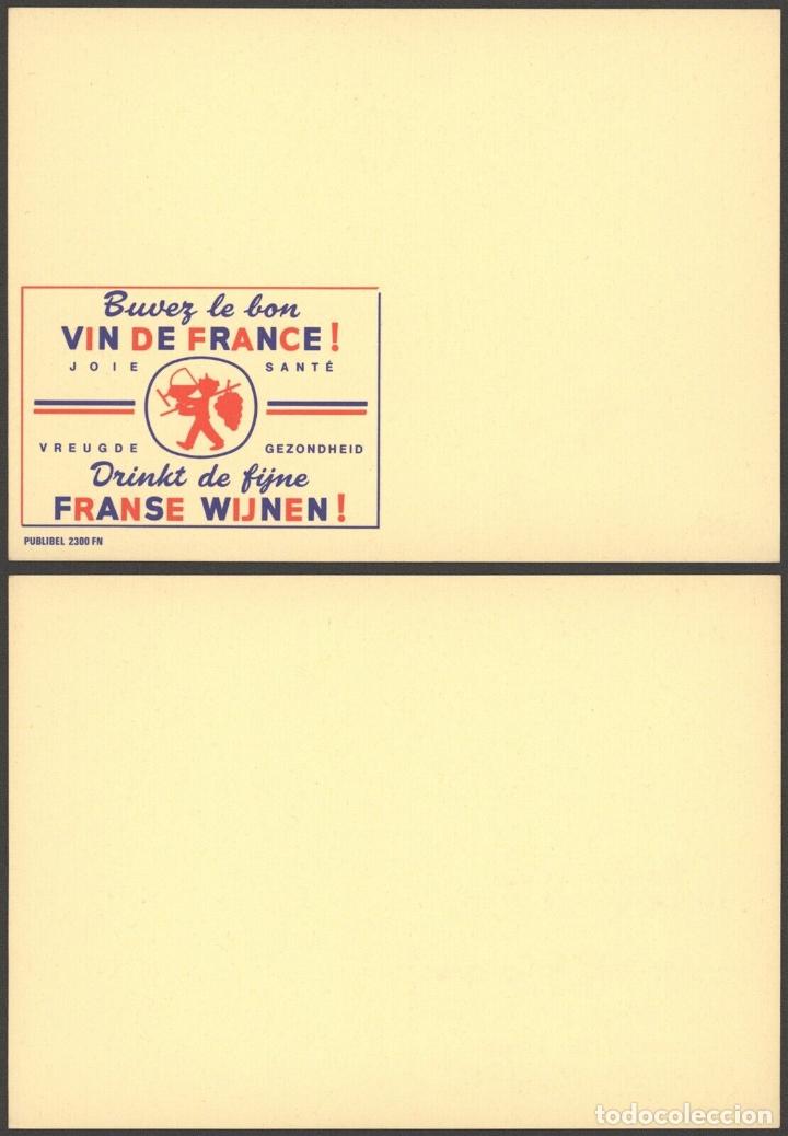 Sellos: BELGICA BELGIUM PUBLIBEL SPECIMEN SIN IMPRIMIR SELLO 2300FN VINO DE FRANCIA WINE