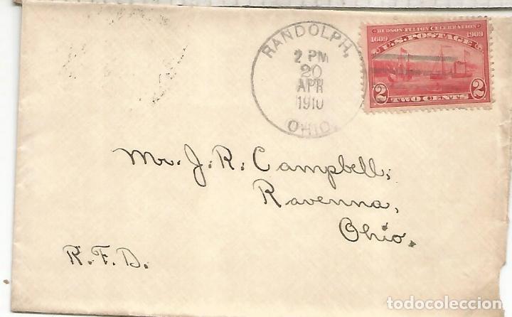 Sellos: ESTADDOS UNIDOS USA CC SELLOS HUDSON FULTON BARCO VAPOR STEAM SHIP 1910