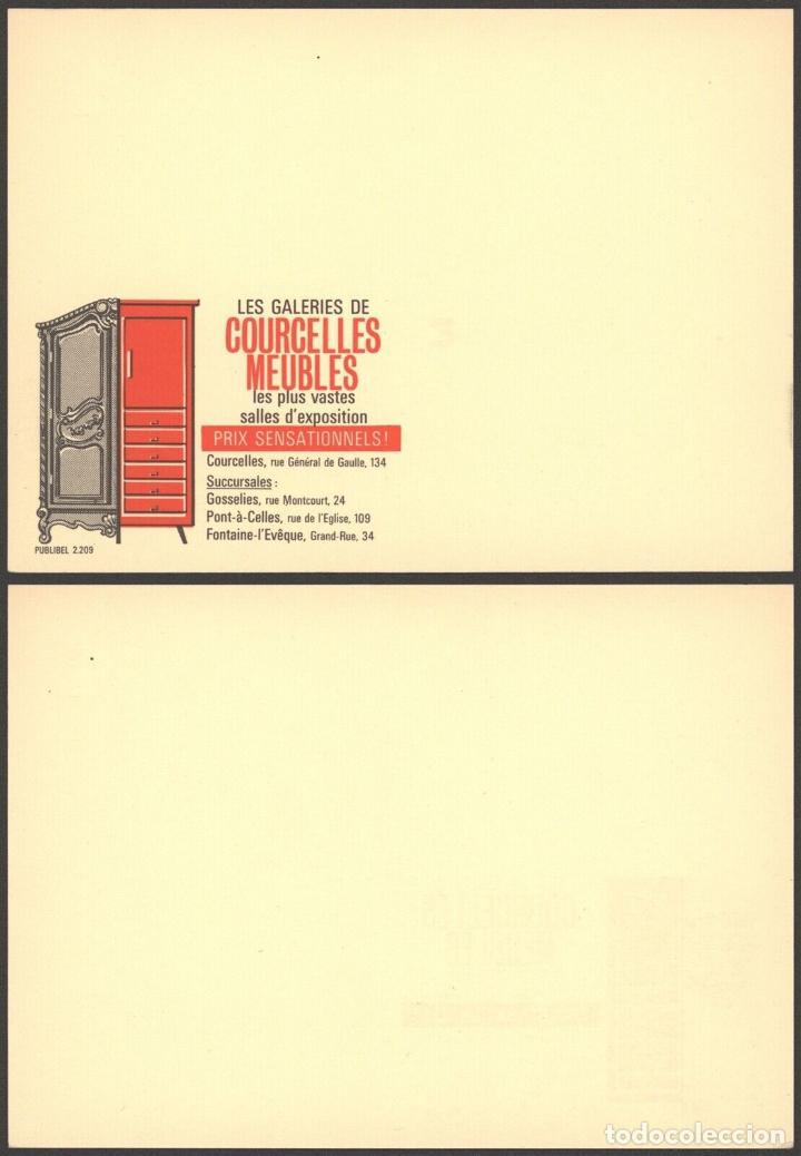 Sellos: BELGICA BELGIUM PUBLIBEL SPECIMEN SIN IMPRIMIR SELLO 2209 GOURCELLES MUEBLES FURNITURE
