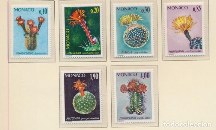 Timbres: MONACO FLORA CACTUS