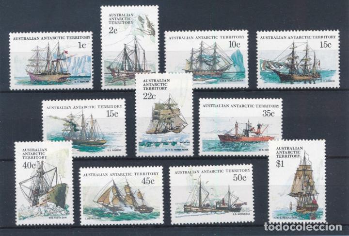 Sellos: ANTARTIDA ASUTRALIA ANTARCTIC BARCOS POLARES POLAR SHIP POLO SUR