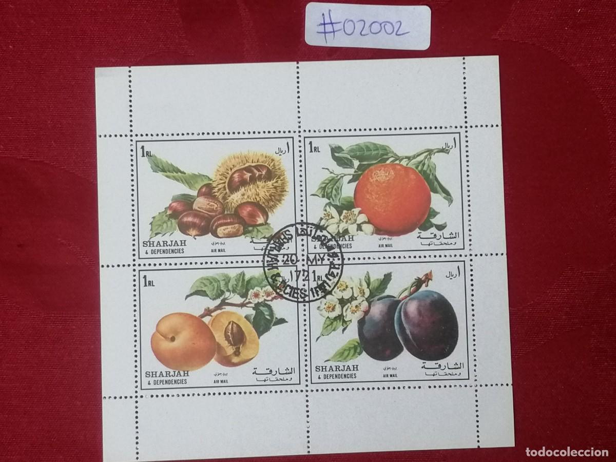 Francobolli: 4Pcs/Set Sharjah Post Stamps Fruit Postage Stamps