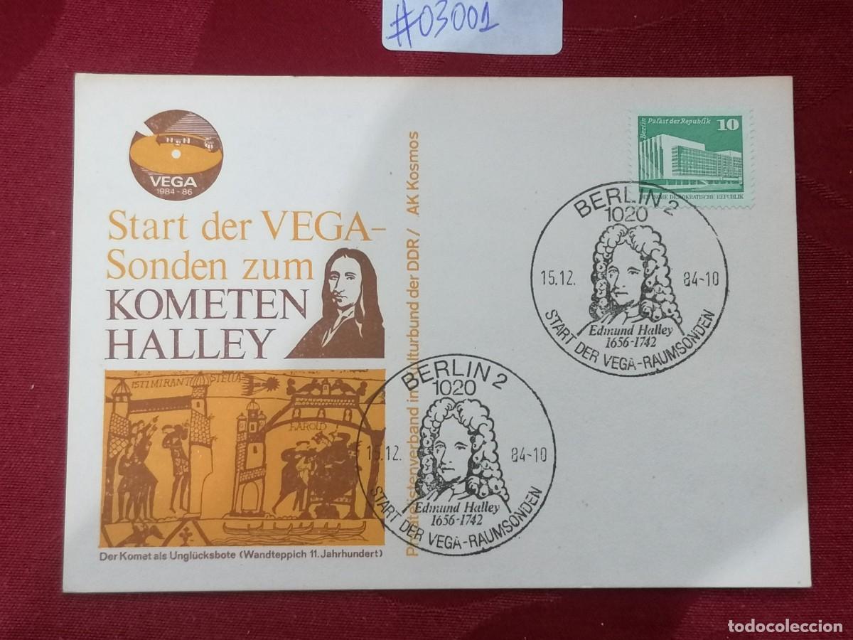 Timbres: 1984 Start VEGA Sonden Kometen Halley