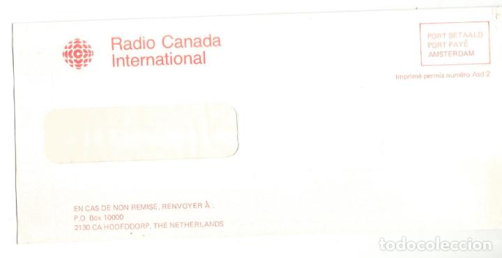 Timbres: RADIO CANADA INTERNATIONAL CC FRANQUEO PAGADO AMSTERDAM TELECOM