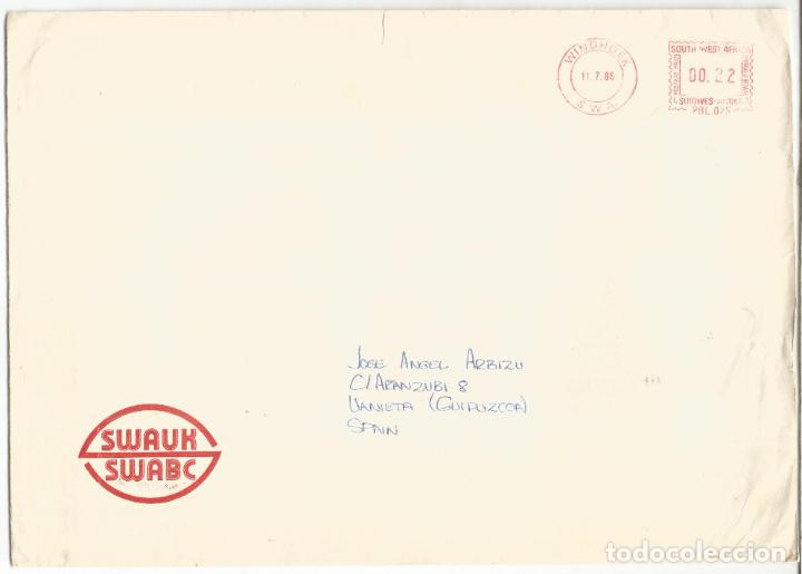Timbres: SOUTH WEST AFRICA NAMIBIA WINDHOEK CC METER SWABC RADIO TELECOM
