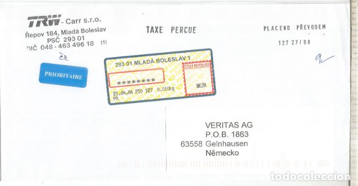 Sellos: REPUBLICA CHECA CC CERTIFICADA ATM MLADA BOLESLAV