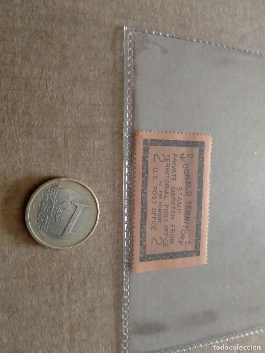 Timbres: sello local americano
