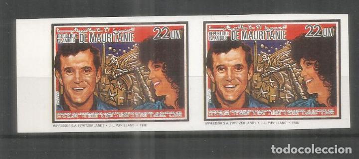 Sellos: MAURITANIE SIN DENTAR IMPERFORATE ESPACIO CHALLENGER SPACE SHUTTLE - Foto 1