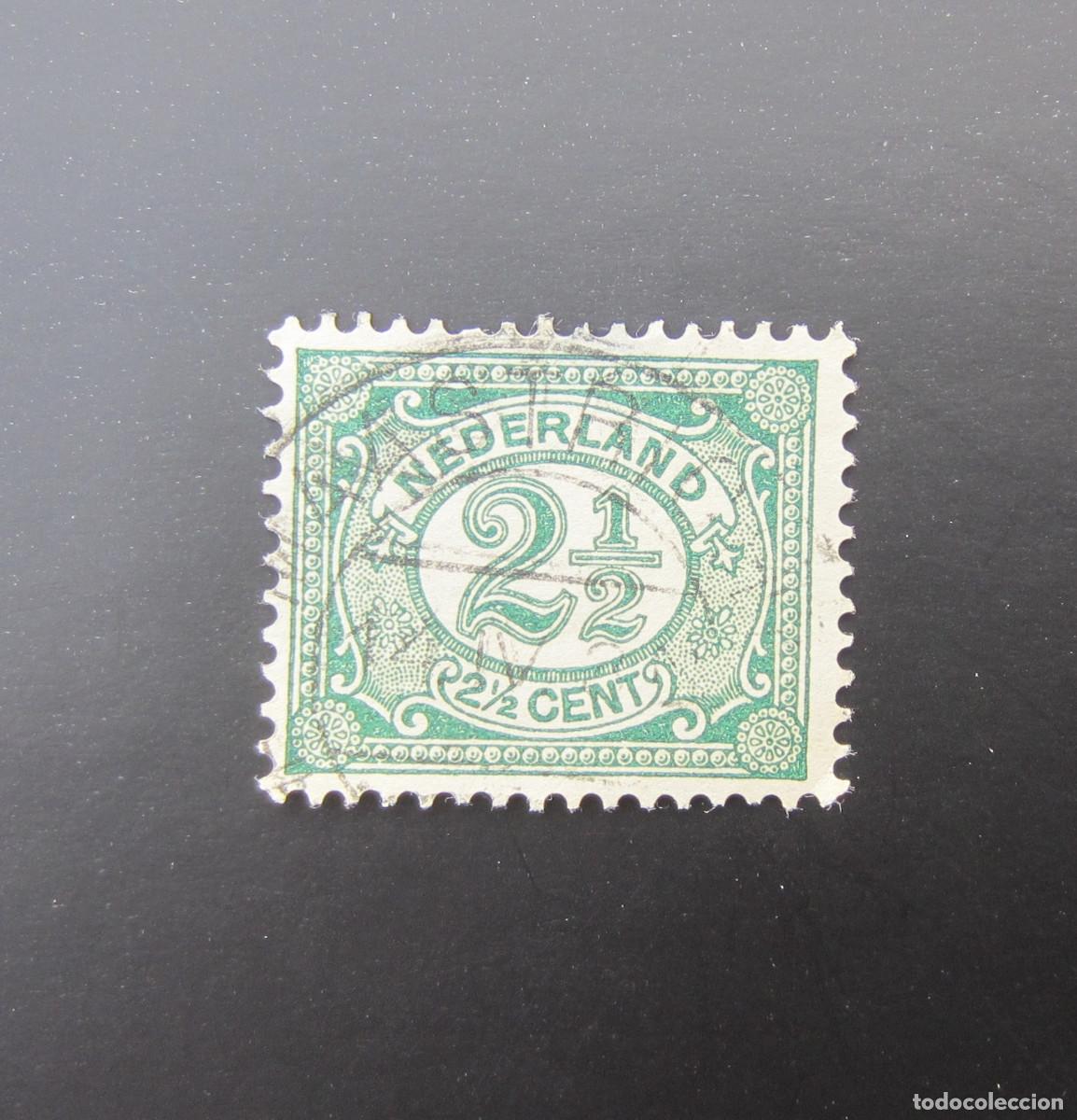 Sellos: SELLO ANTIGUO HOLANDA 2 1/2 CENT - Foto 1