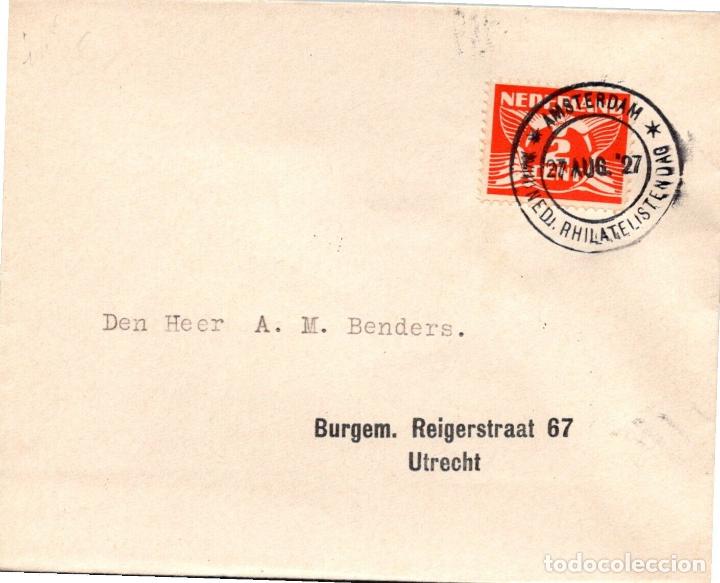 Briefmarken: HOLANDA AMSTERDAM 1927 MAT EXPOSICION FILATELICA