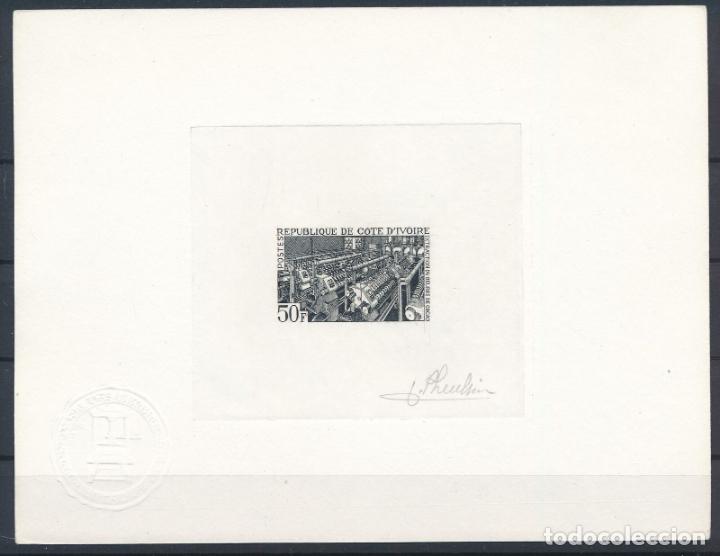 Timbres: COTE D&acute;IVOIRE PRUEBAS DE ARTISTA DIE PROOF CACAO COCOA CHOCOLATE CHOCOLAT