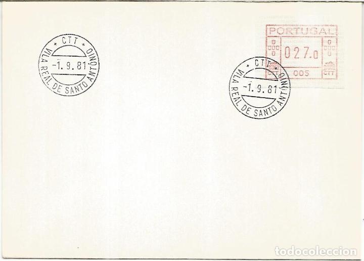 Timbres: PORTUGAL VILA REAL DE SANTO ANTONIO ATM FRAMA N 5