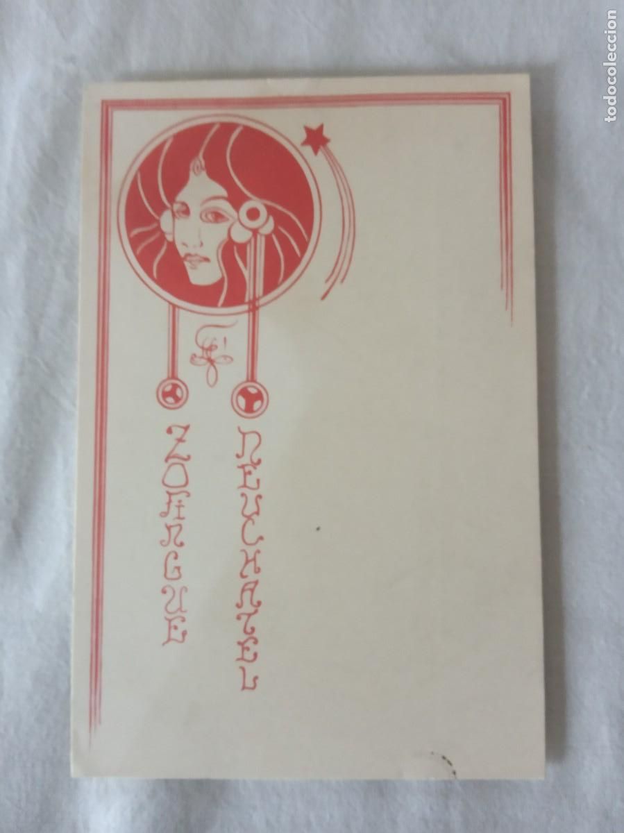 Stamps: CARTA POSTAL SUIZA.ZOFINGUE NEUCHATEL.NUEVA.