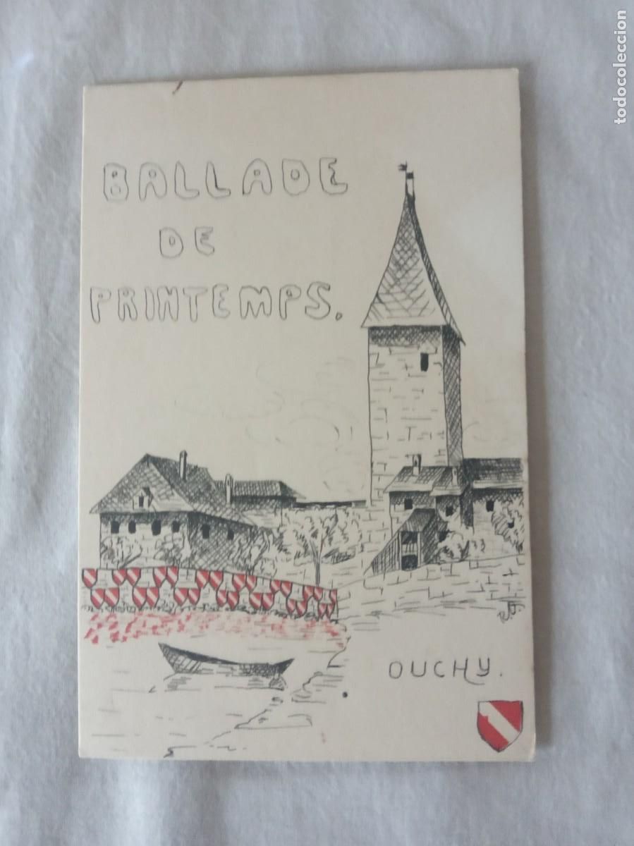 Stamps: CARTA POSTAL SUIZA.OUCHY.NUEVA.