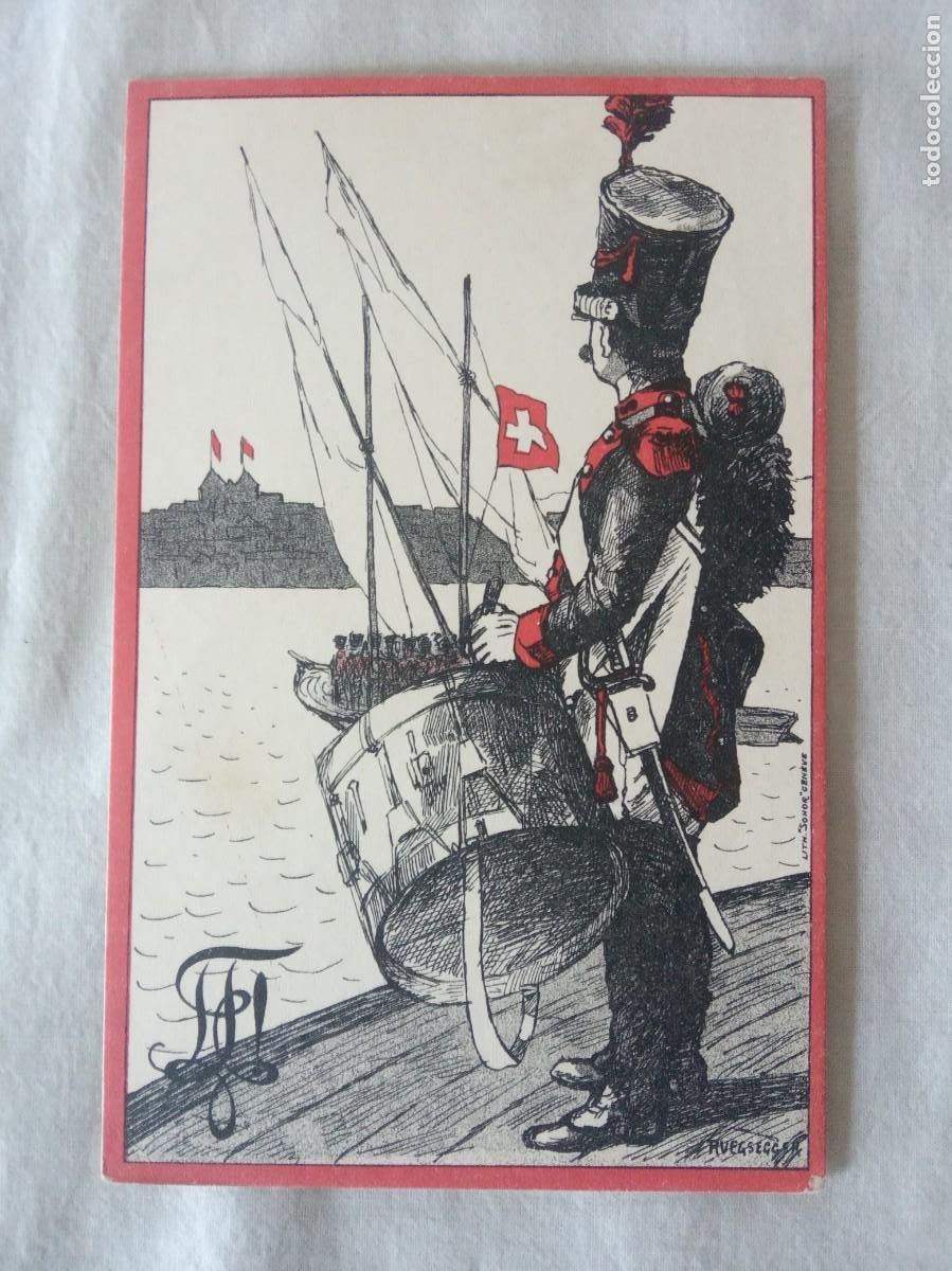 Stamps: ANTIGUA CARTA POSTAL SUIZA.NUEVA.