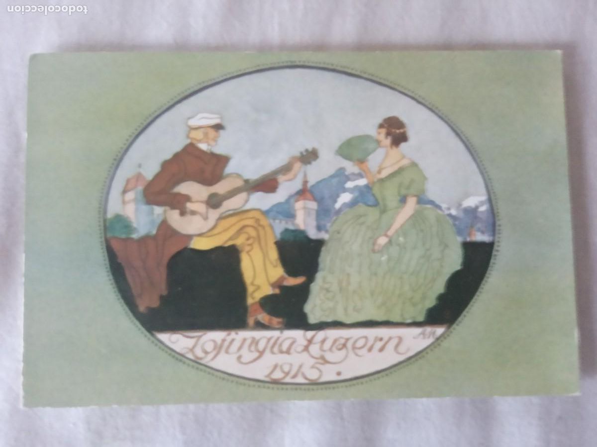 Stamps: 1915. CARTA POSTAL SUIZA.NUEVA.