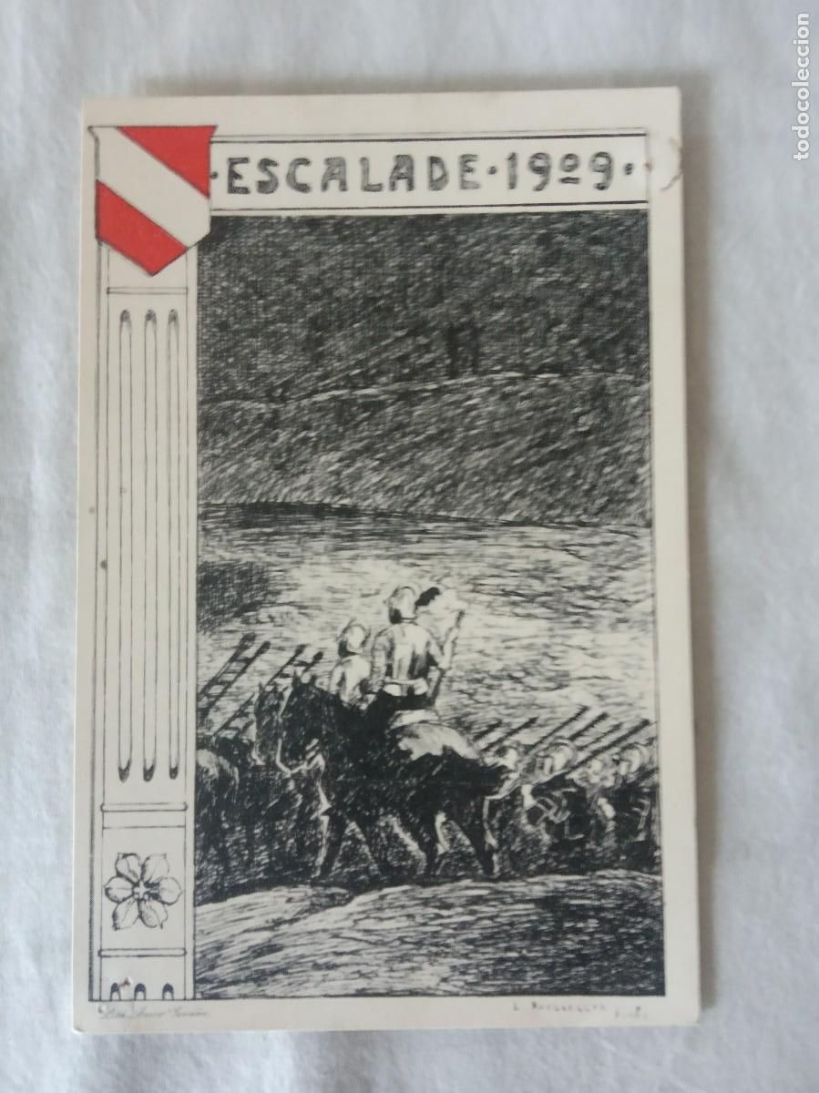 Francobolli: 1909. CARTA POSTAL SUIZA.ESCALADE.NUEVA.