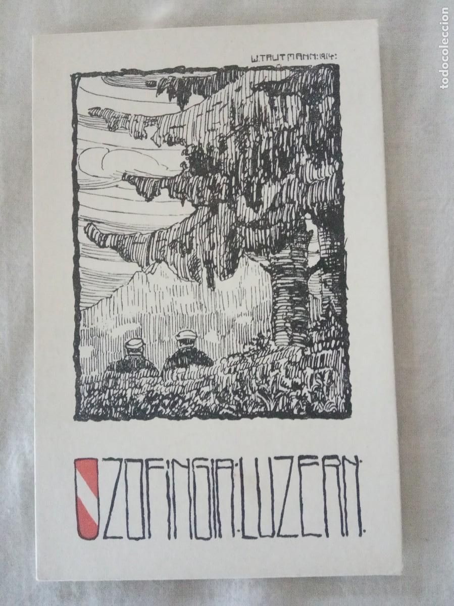Francobolli: ANTIGUA CARTA POSTAL SUIZA.ZUFUNGIA LUZERN.NUEVA.