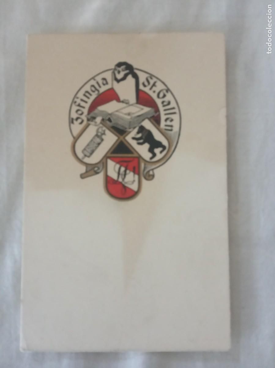 Francobolli: ANTIGUA CARTA POSTAL SUIZA.ZOFINGIA ST.GALLEN.NUEVA.