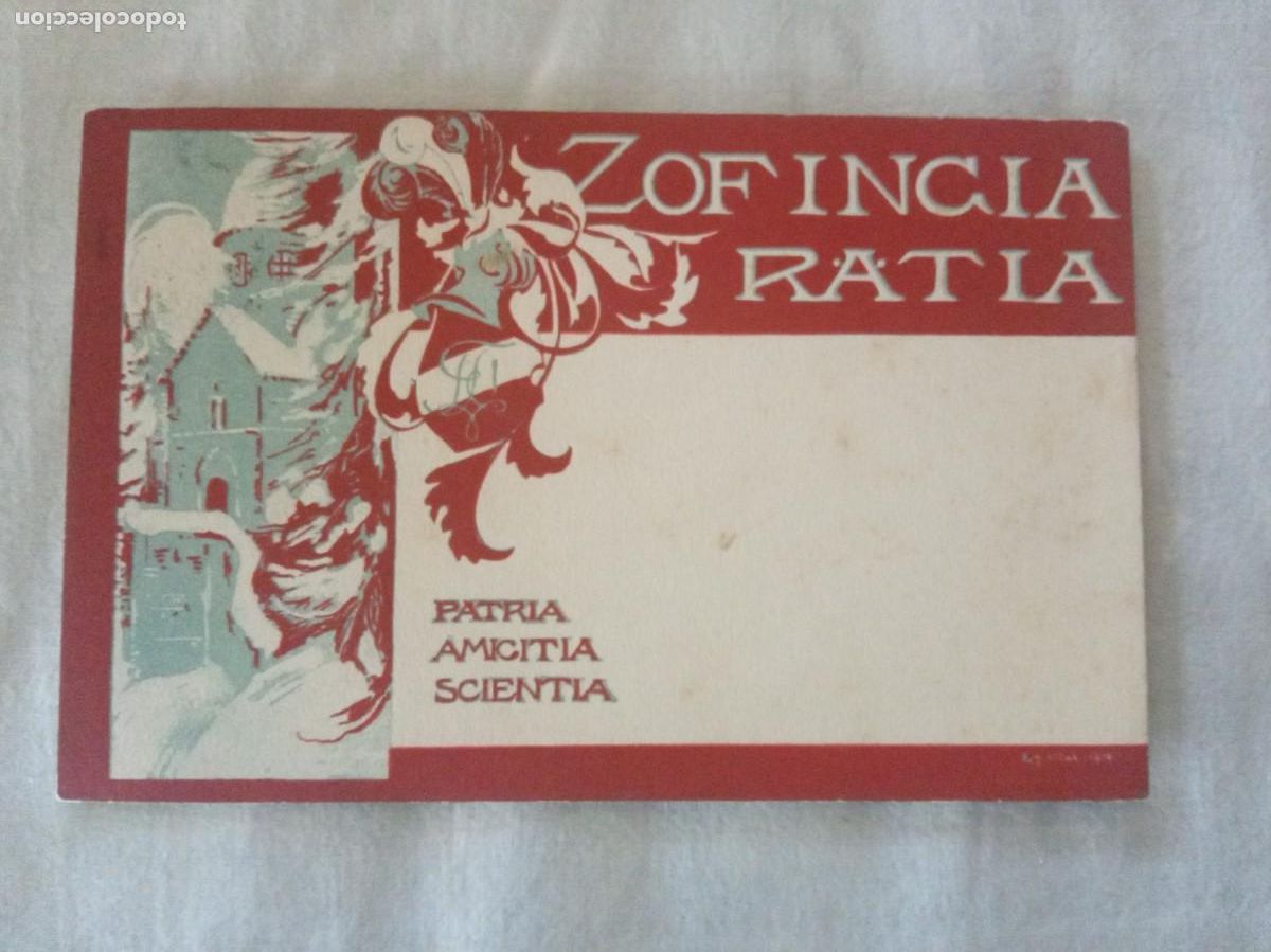 Selos: 1912. CARTA POSTAL SUIZA.ZOFINGUIA RATIA.