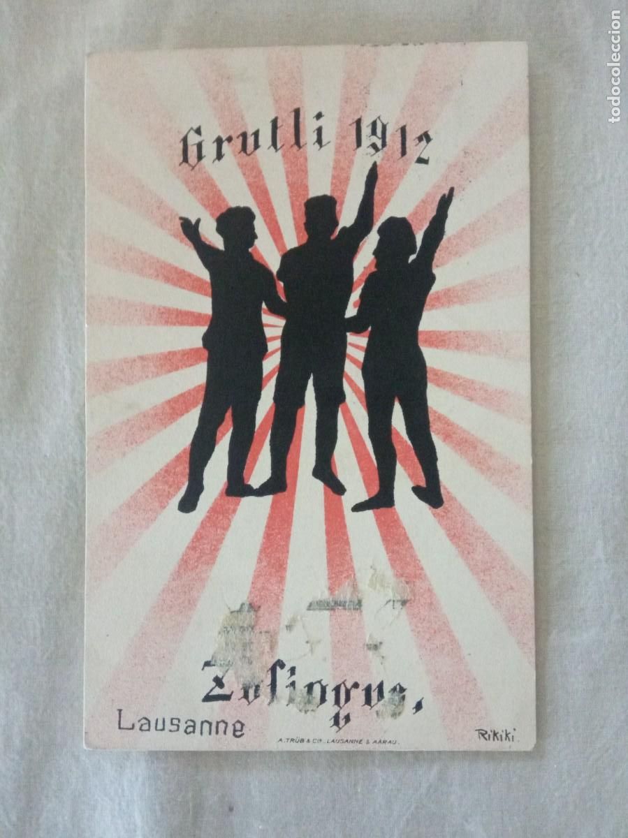Selos: 1912. CARTA POSTAL SUIZA.ZOFINGUE.