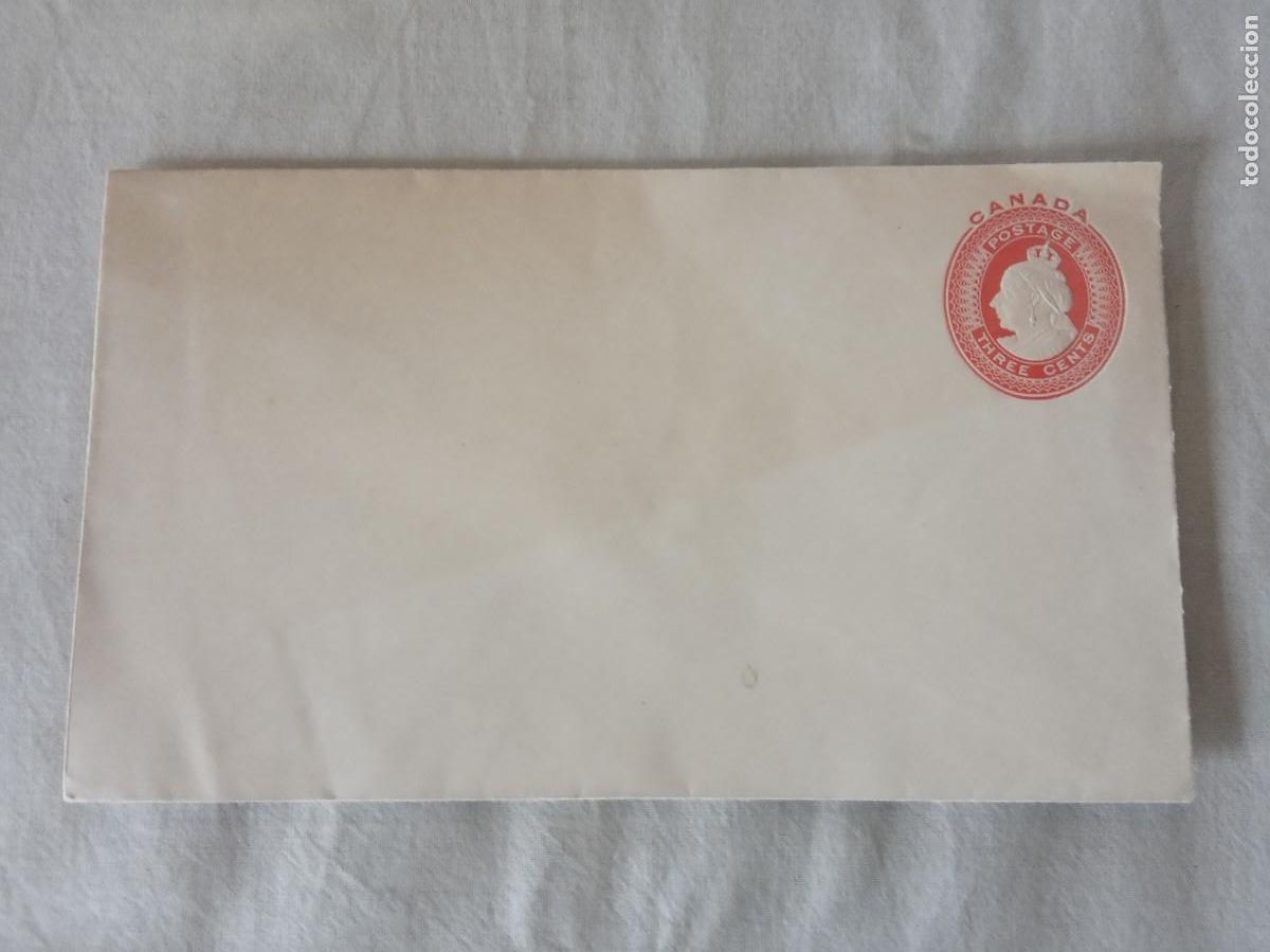 Selos: ANTIGUA.carta postal CANADA.3 CENTS.NUEVA.