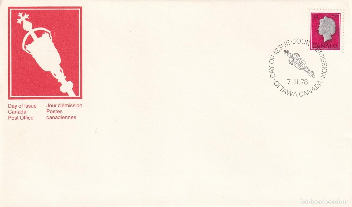 Sellos: FDC Canad&aacute; 1978 - Isabel II - Foto 1