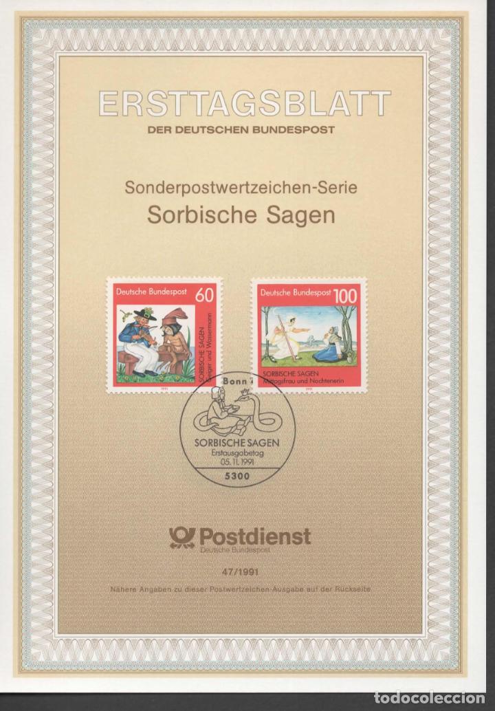 Timbres: ALEMANIA SORBISCHE SAGEN CUENTOS Y LEYENDAS