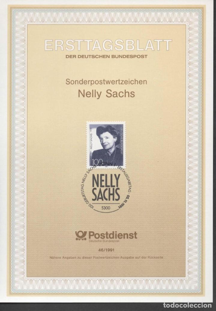Timbres: ALEMANIA NELLY SACHS PREMIO NOBEL LITERATURA