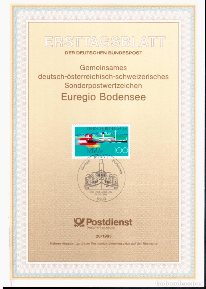 Selos: ALEMANIA EUREGIO BODENSEE BARCO SHIP
