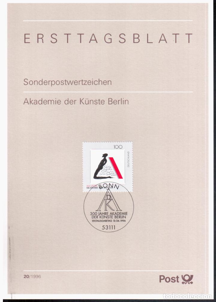 Briefmarken: ALEMANIA ACADEMIA DE ARTE DE BERLIN