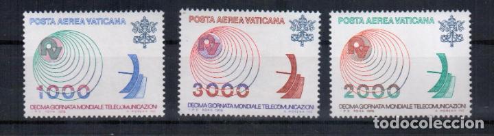 Sellos: VATICANO A&Ntilde;O DE LAS TELECOMUNICACIONES TELECOM - Foto 1