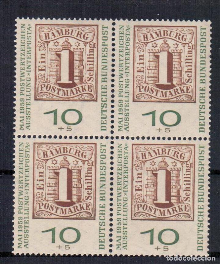 Briefmarken: ALMANIA INTERPOSTA SELLO SOBRE SELLO 1959