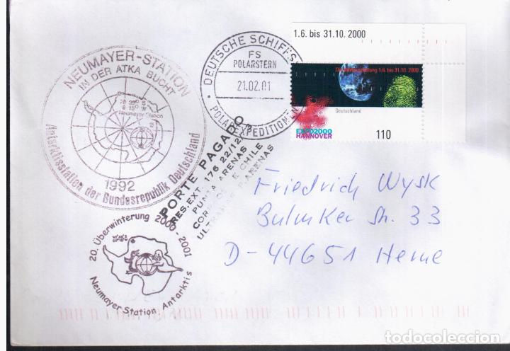 Briefmarken: ALEMANIA ANTARTIDA ANTARCTIC 2001 FS POLARSTERN BASE NEUMAYER