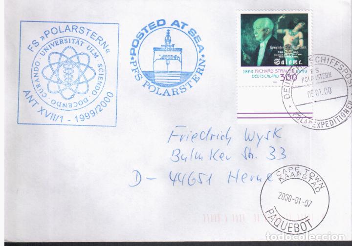 Briefmarken: ALEMANIA ANTARTIDA ANTARCTIC PAQUEBOT CAPE TOWN 2000 FS POLARSTERN