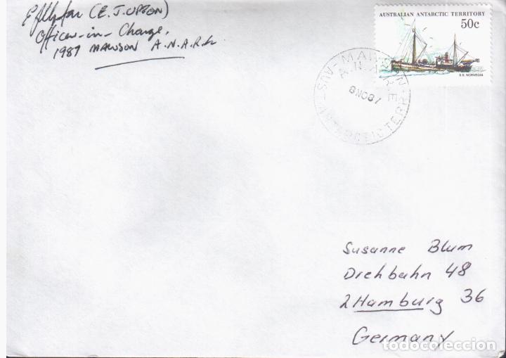 Briefmarken: AUSTRALIA ANTARTIDA ANTARCTIC BASE MAWSON ANARE 1987