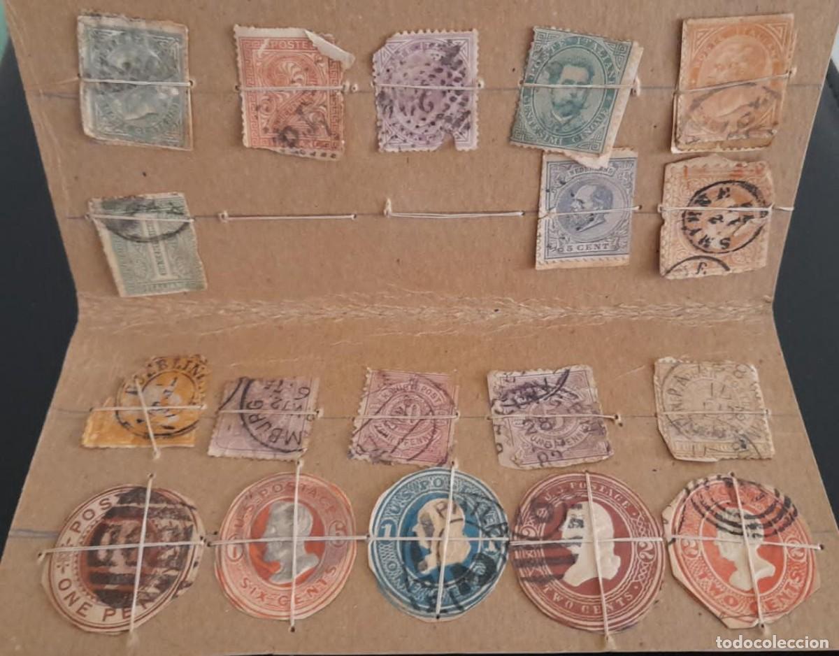 Selos: SL) LOT OF CLASSIC STAMPS AS THEY WERE SOLD AT THE BEGINNING OF THE CENTURY