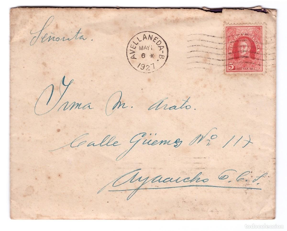 Sellos: ARGENTINA / SOBRE CON CORRESPONDENCIA - Foto 1