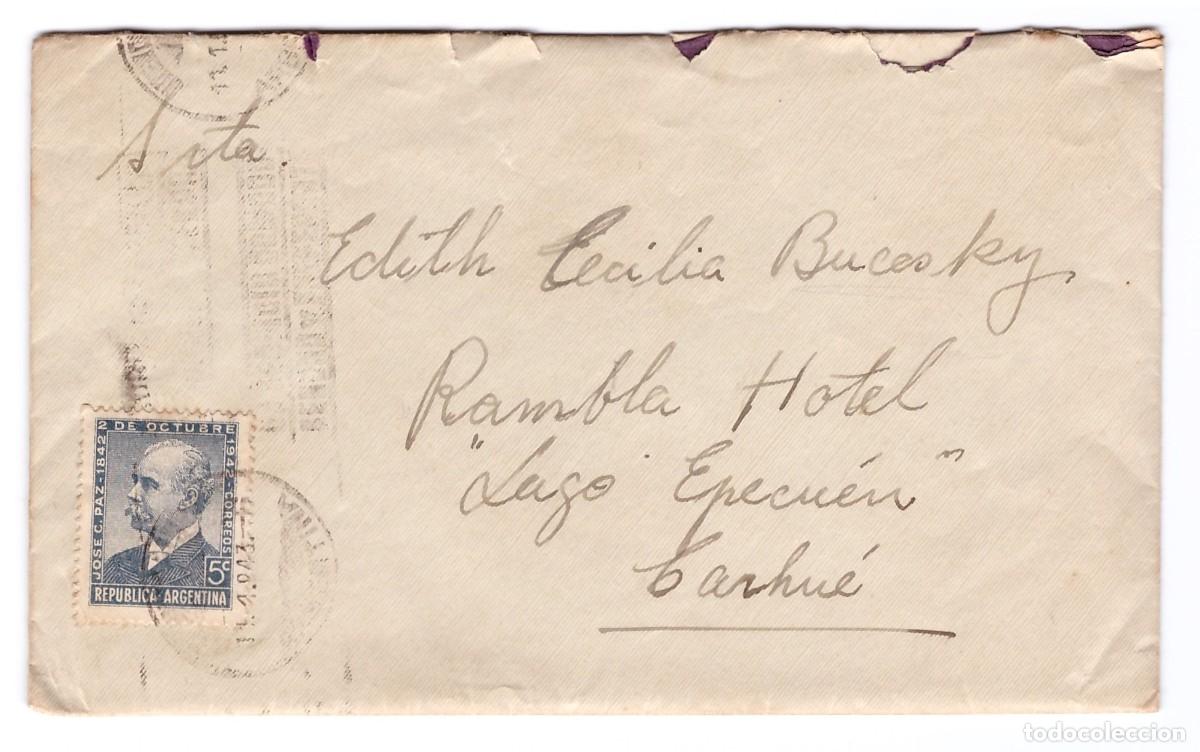 Sellos: ARGENTINA / SOBRE CON CORRESPONDENCIA - Foto 1