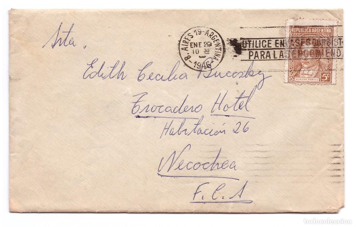 Sellos: ARGENTINA / SOBRE CON CORRESPONDENCIA - Foto 1