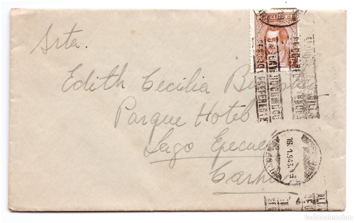 Sellos: ARGENTINA / SOBRE CON CORRESPONDENCIA - Foto 1