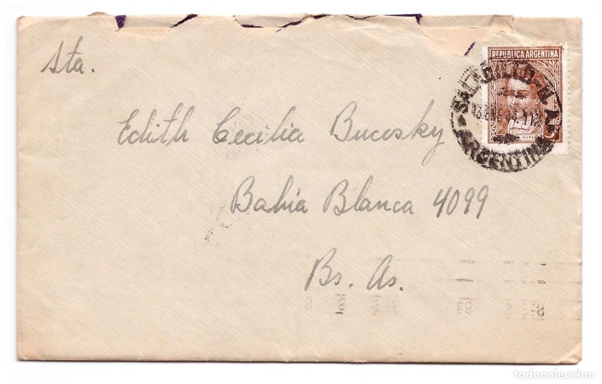 Sellos: ARGENTINA / SOBRE CON CORRESPONDENCIA - Foto 1