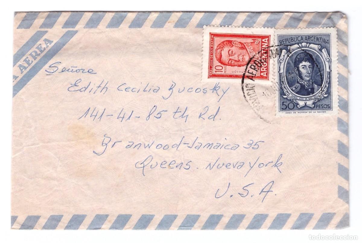 Sellos: ARGENTINA / SOBRE CON CORRESPONDENCIA - Foto 1