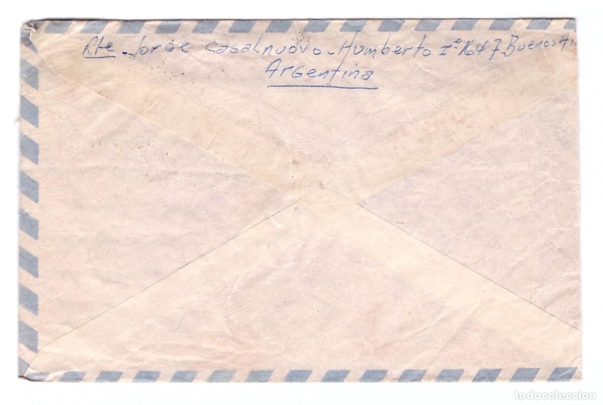 Sellos: ARGENTINA / SOBRE CON CORRESPONDENCIA - Foto 2